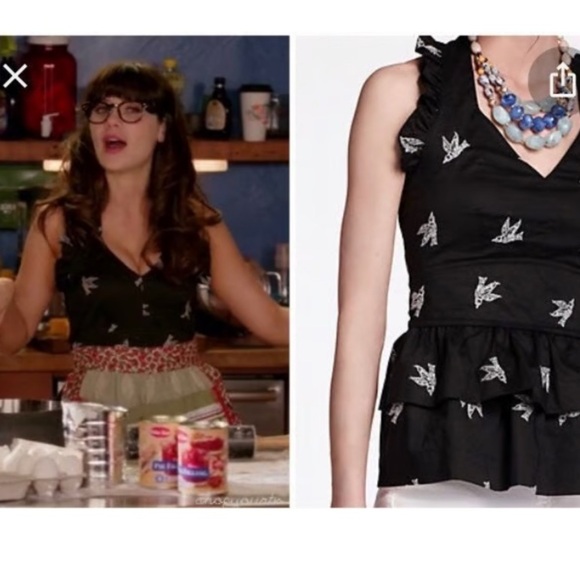 Anthropologie | Girls From Savoy Sparrow Embroidered Halter Top Blouse Size 6 - Picture 6 of 10